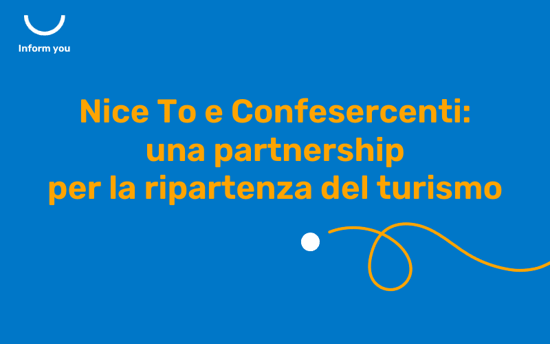 Nice to e Confesercenti: partnership per la ripartenza del turismo